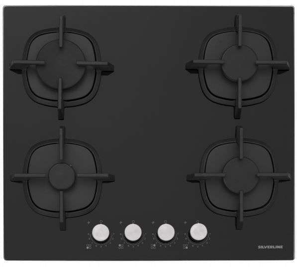 Silverline Ankastre Siyah Set - BO6504B01 Fırın / CS5427B01 Ocak / Classy 60 cm Davlumbaz